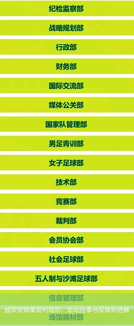 戚军受贿案宣判背后：足坛往事与反腐新进展